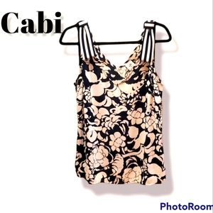 Cabi shoulder tie blouse